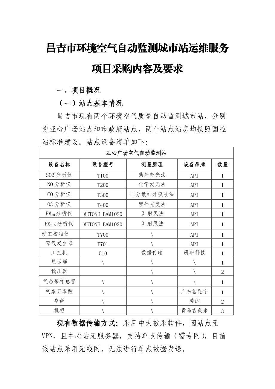 昌吉环境空气自动监测城站运维服务.doc_第1页