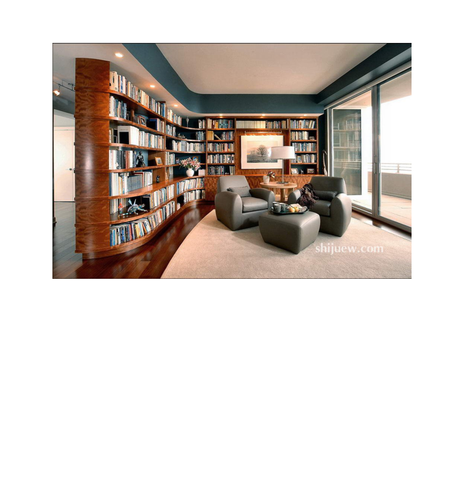 室内设计-当代客厅装修设计图集-国外客厅实景图.docx_第3页