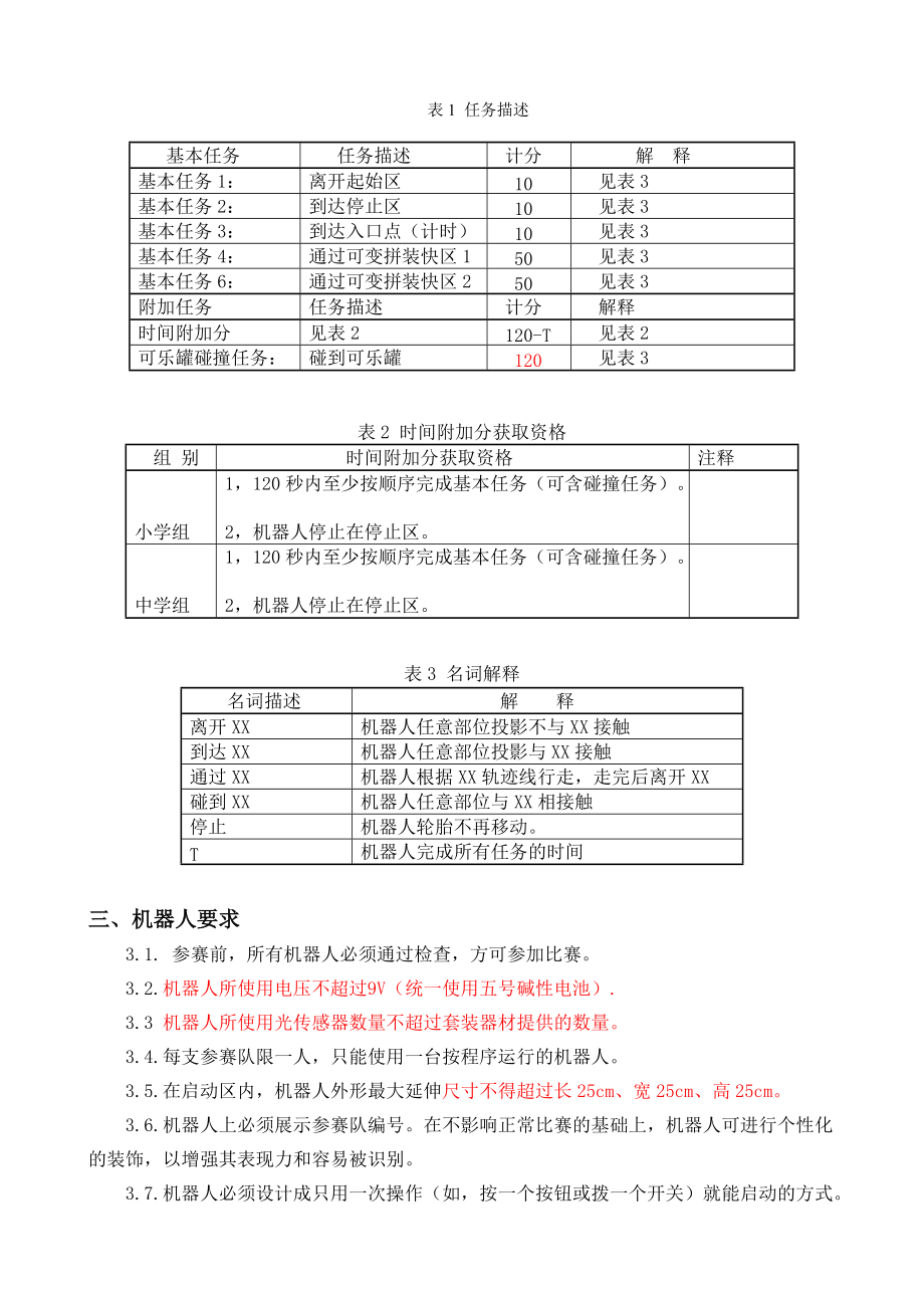2011-2012江苏省青少年普及机器人竞赛规则.doc_第3页