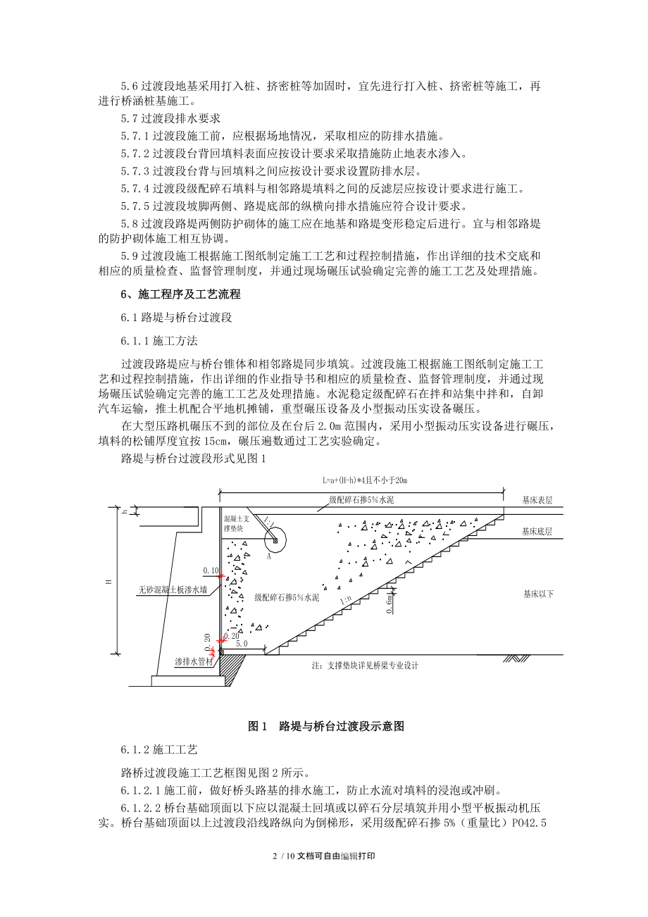 铁路路基工程过渡段施工作业指导书.doc_第2页