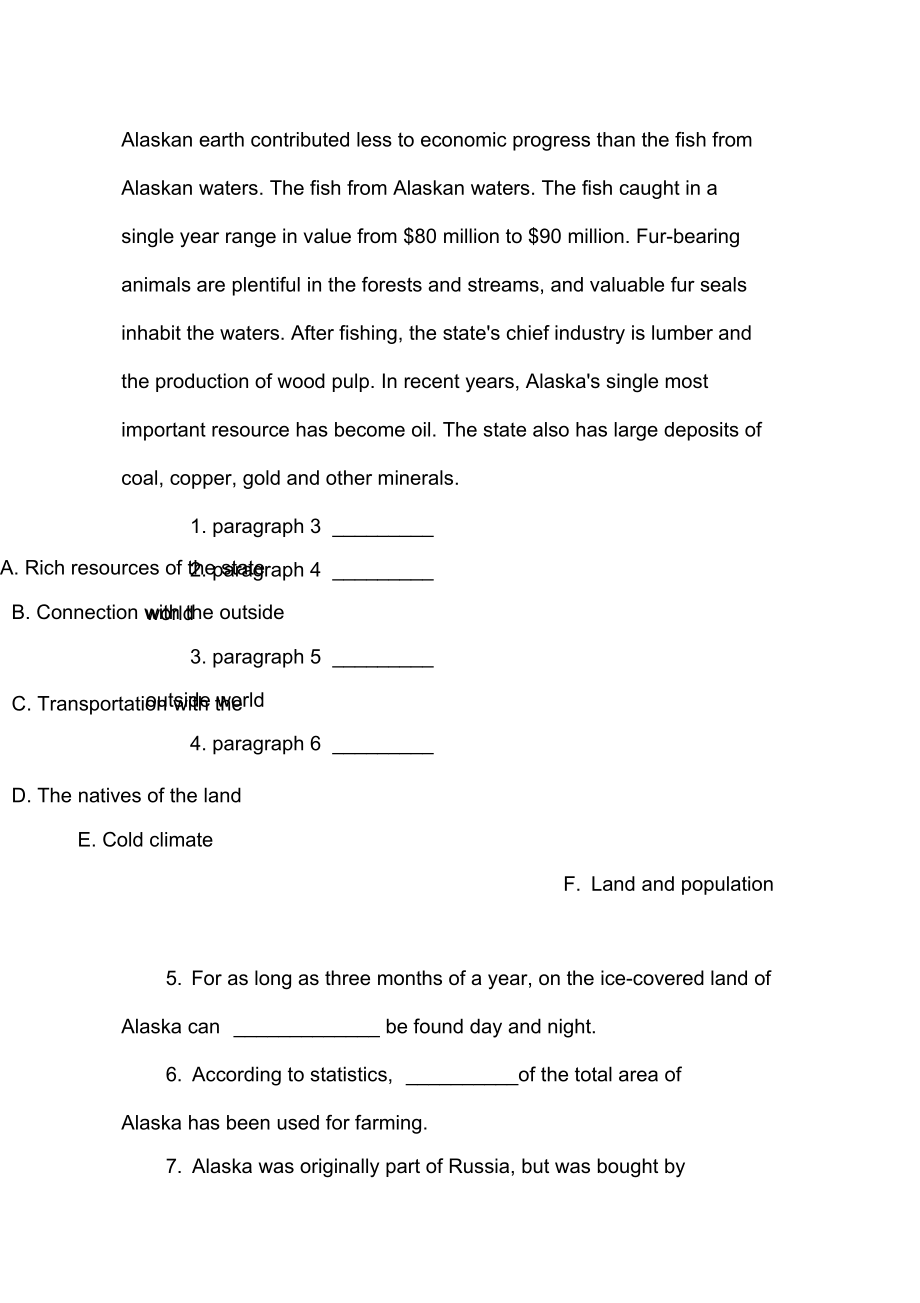 全国职称英语考试综合类C级课堂笔记2概括大意与完成句子第5讲.docx_第3页