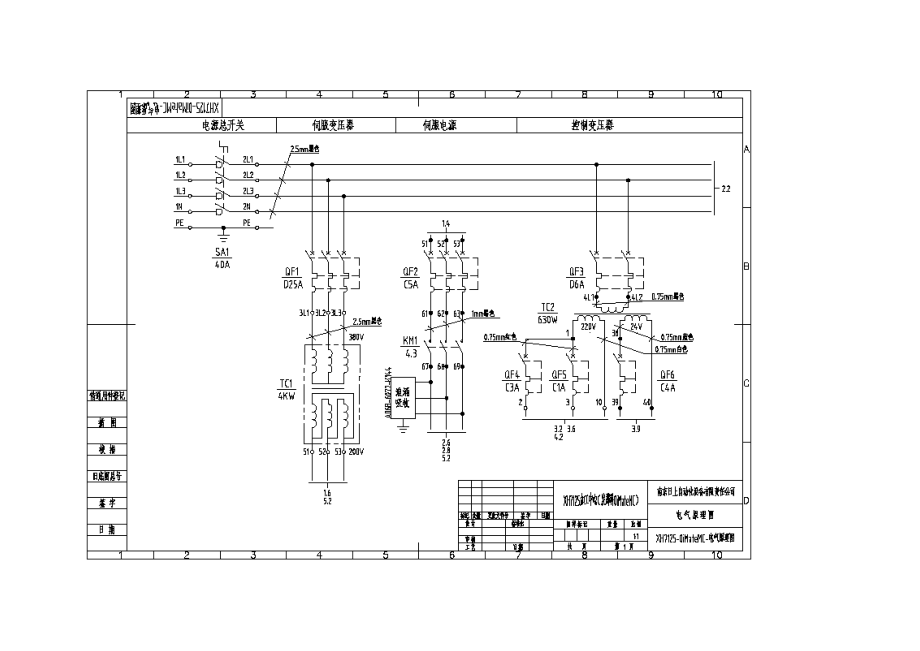 数控机床电控系统调试电路图.docx_第1页