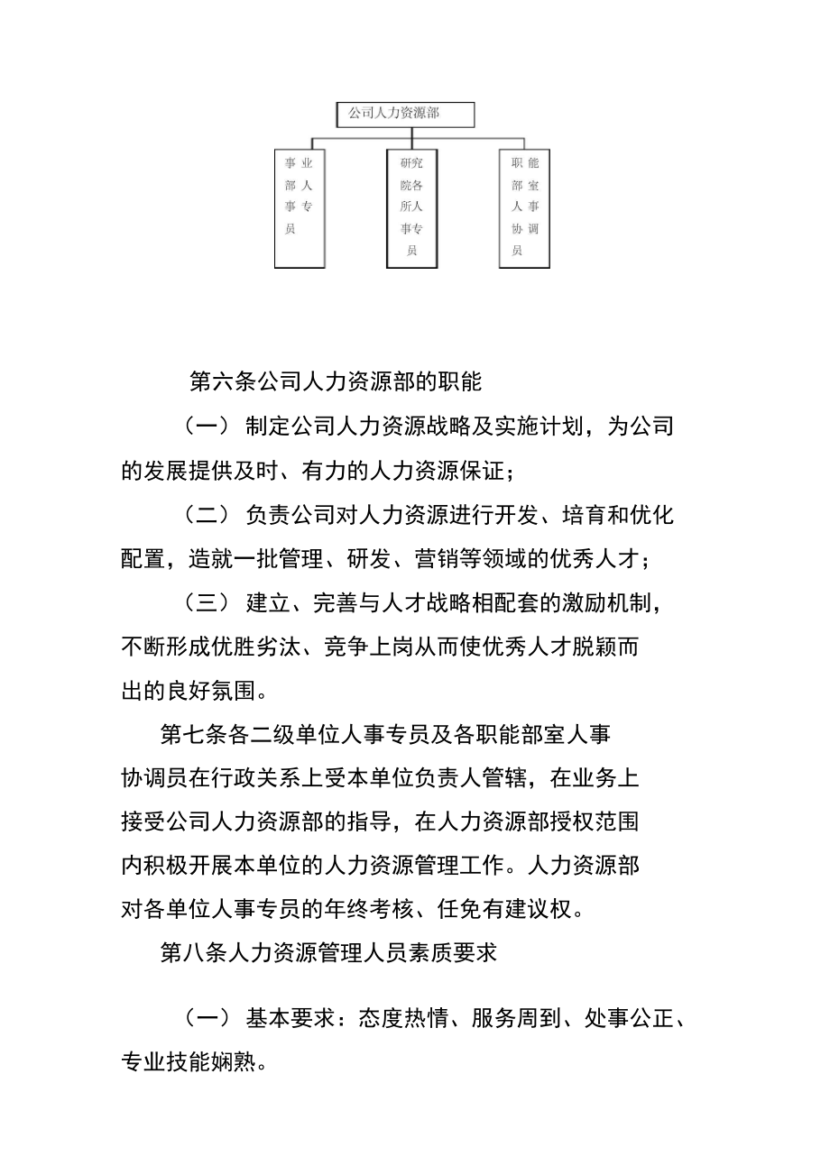 北京某公司人力资源管理制度.doc_第2页