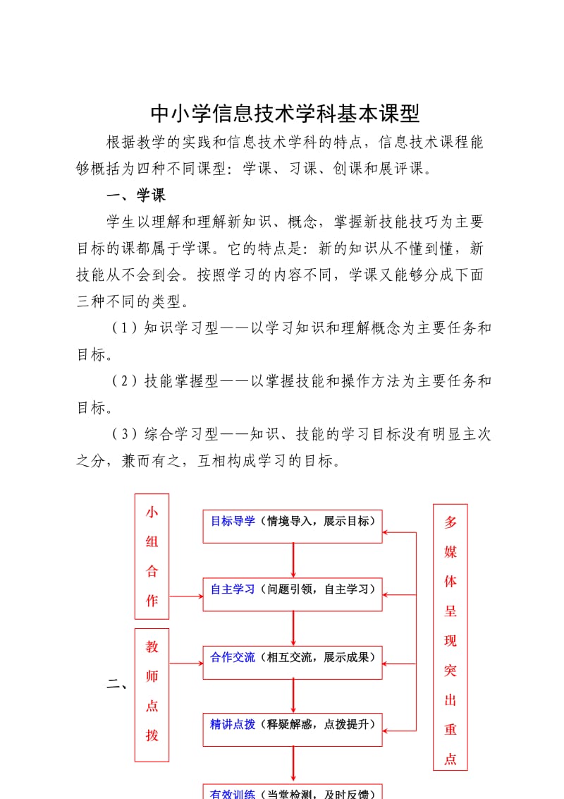 中小学信息技术学科基本课型.doc_第1页