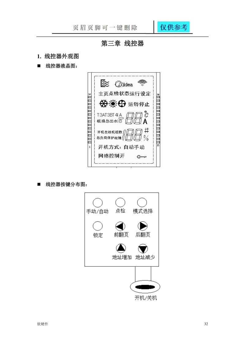 美的模块式风冷热泵机组线控器[数据参考].doc_第1页