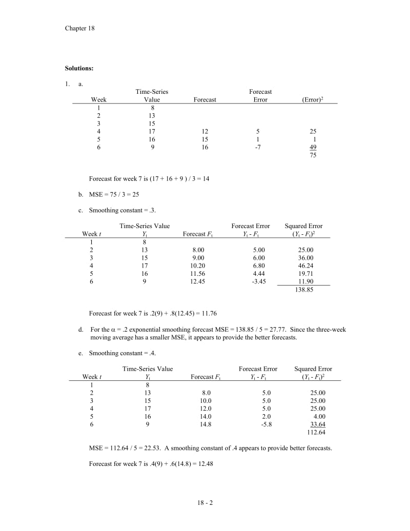 商务与经济统计习题答案（第8版中文版）SBE8-SM18.doc_第2页