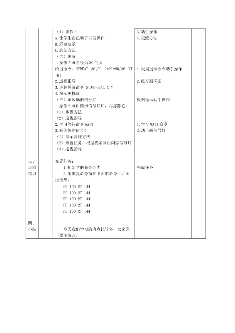 二年级信息技术上册 第16课用重复命令画图教案 北京版.doc_第2页