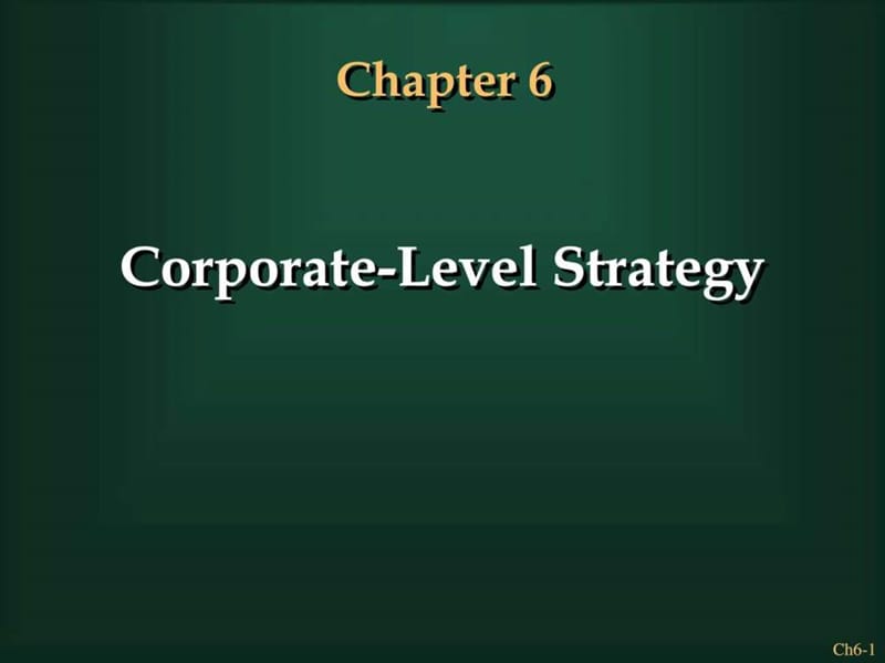 战略管理流程讲义(英文版06)课件.ppt_第1页