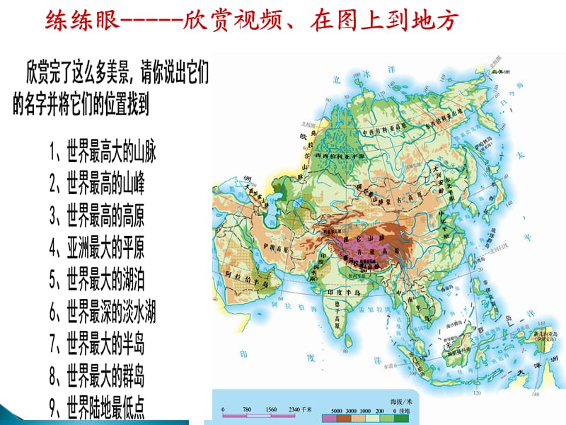新人教版七年级地理下册《六章　我们生活的大洲──亚洲第二节　自然环境》课件_9.ppt_第3页
