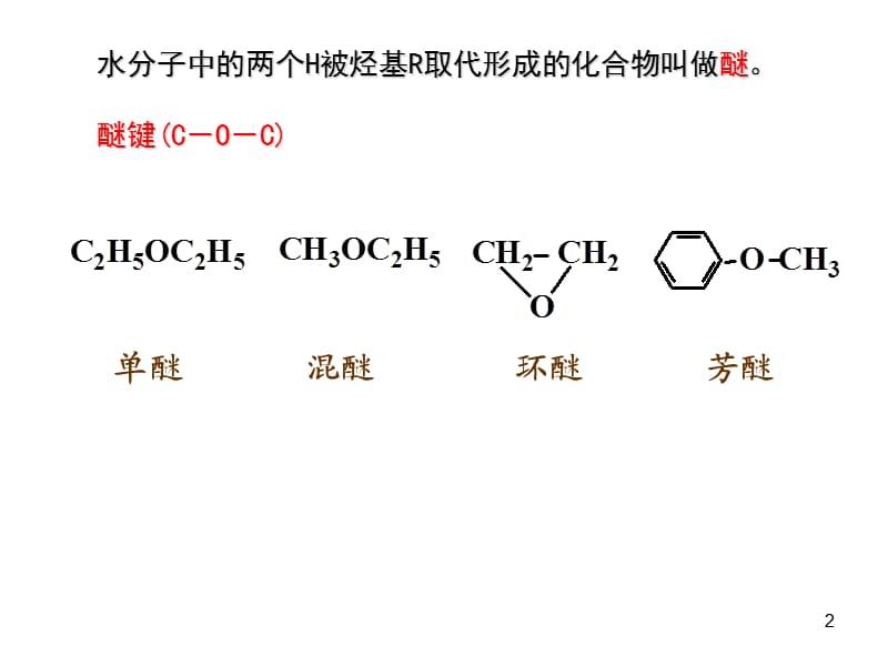 （推荐）第十章-醚和环氧化合物.ppt_第2页