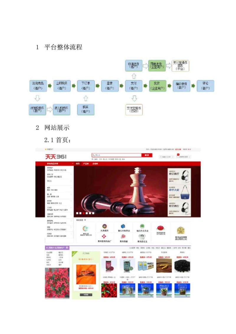 天天B2C电子商务平台系统使用手册.doc_第3页