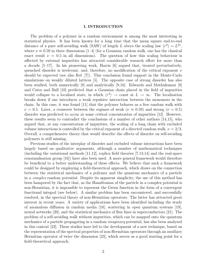 Field theory of selfavoiding walks in random media.pdf_第2页