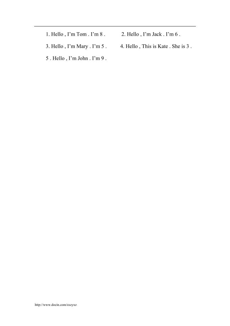 人教版小学三年级上册英语期末试卷及答案.doc_第3页