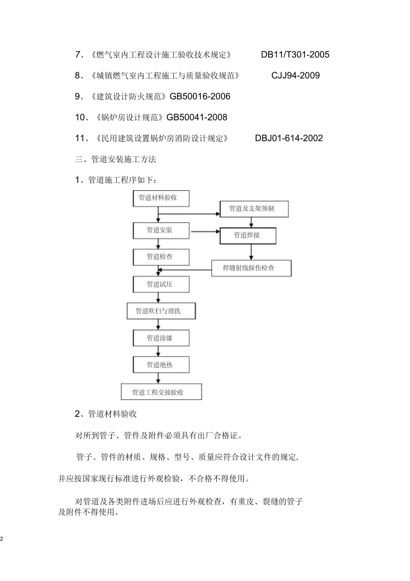 太阳湖假日酒店燃气管道施工专项方案.docx_第2页
