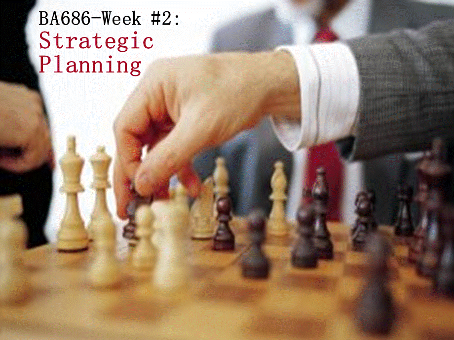 BA686Week #2 Strategic Planning.ppt_第1页