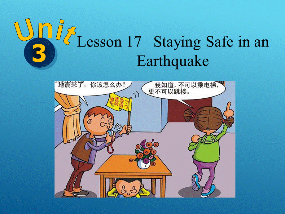 Lesson17StayingSafeinanEarthquake.ppt_第2页