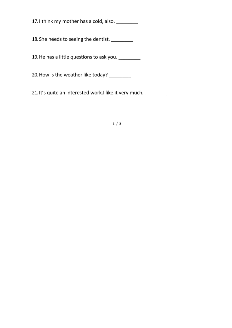 八年级英语《改错》练习题.docx_第2页