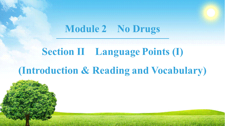 18-19 Module 2 Section Ⅱ　Language Points.ppt_第1页