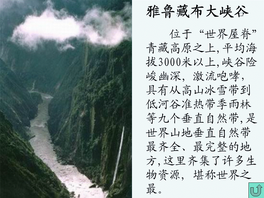 2雅鲁藏布大峡谷.ppt_第3页