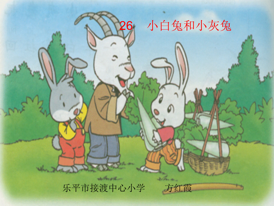 小白兔和小灰兔第二课时.ppt_第1页