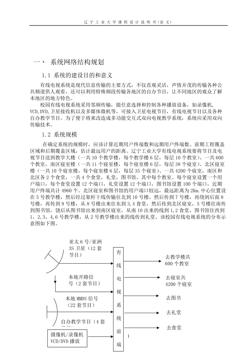 辽宁工业大学有线电视系统设计报告.doc_第3页