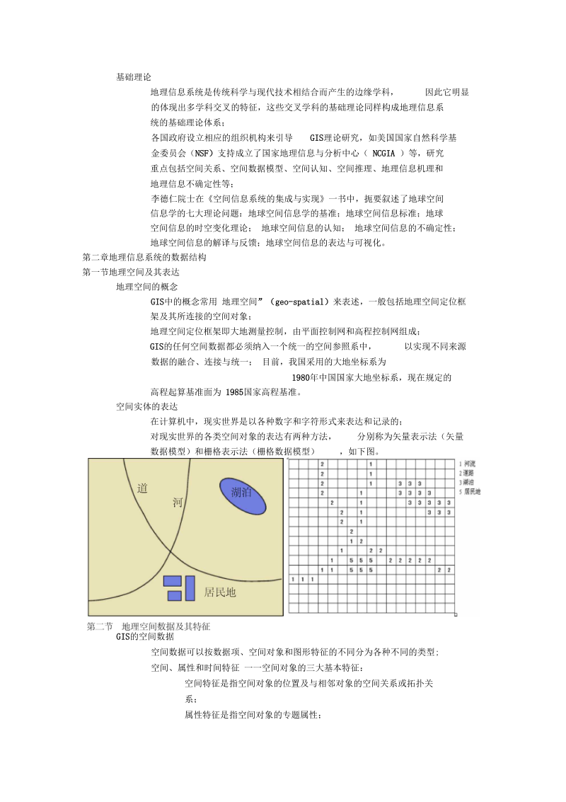 中国地质大学(北京)GIS期末考试复习资料.docx_第3页