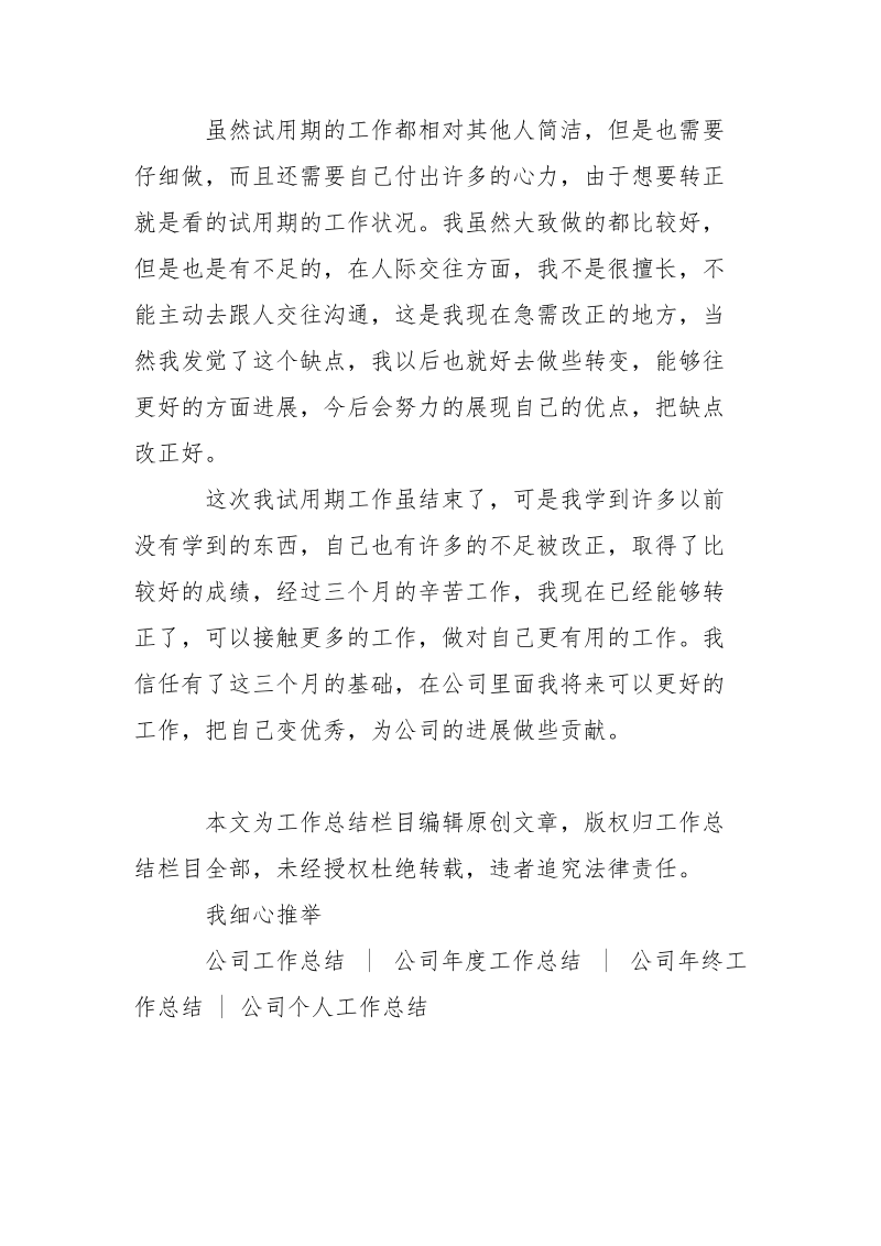 公司员工试用期结束总结-个人总结.docx_第2页