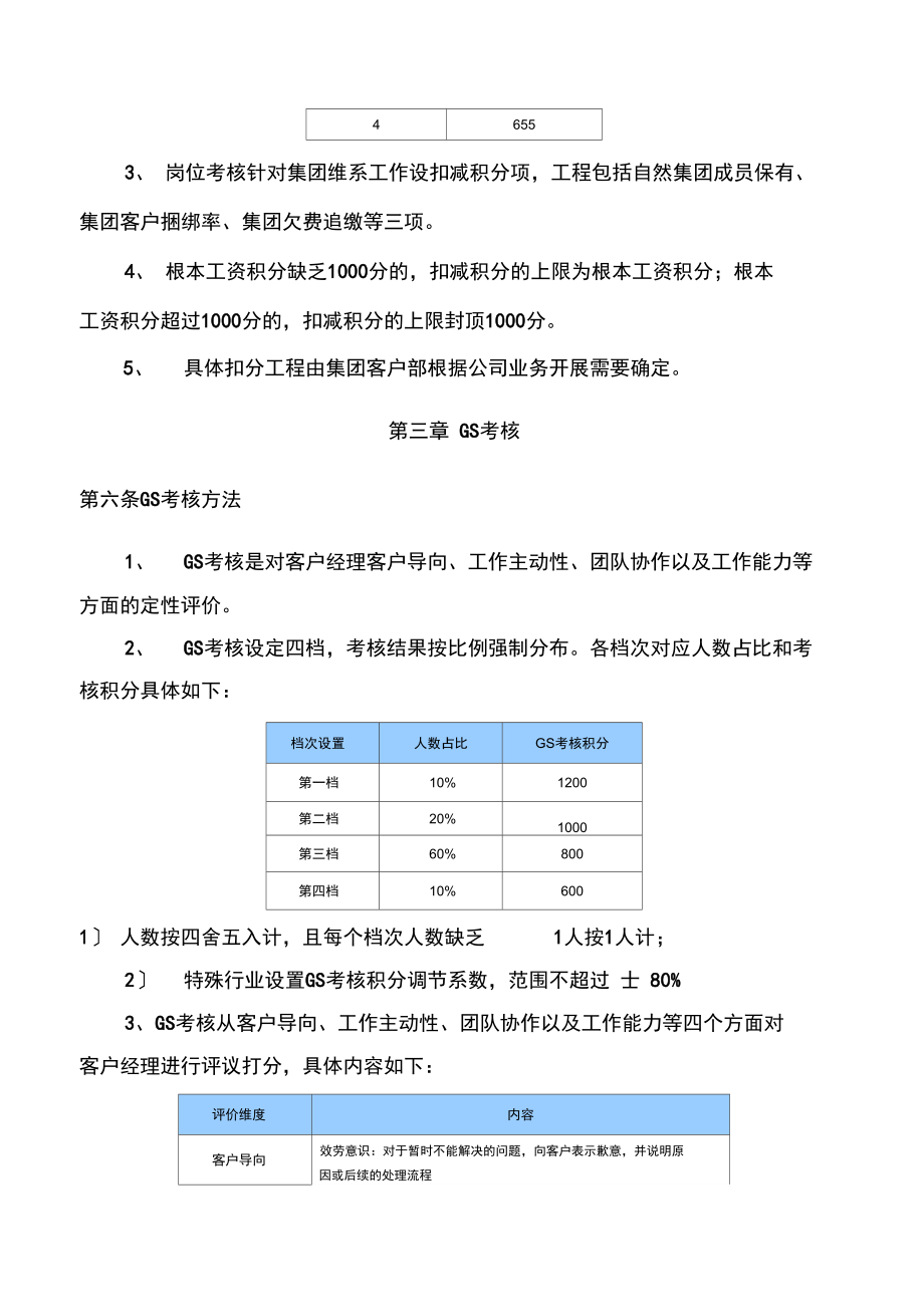 中国移动通信集团分公司客户经理绩效考核及弹性薪酬管理办法.docx_第3页