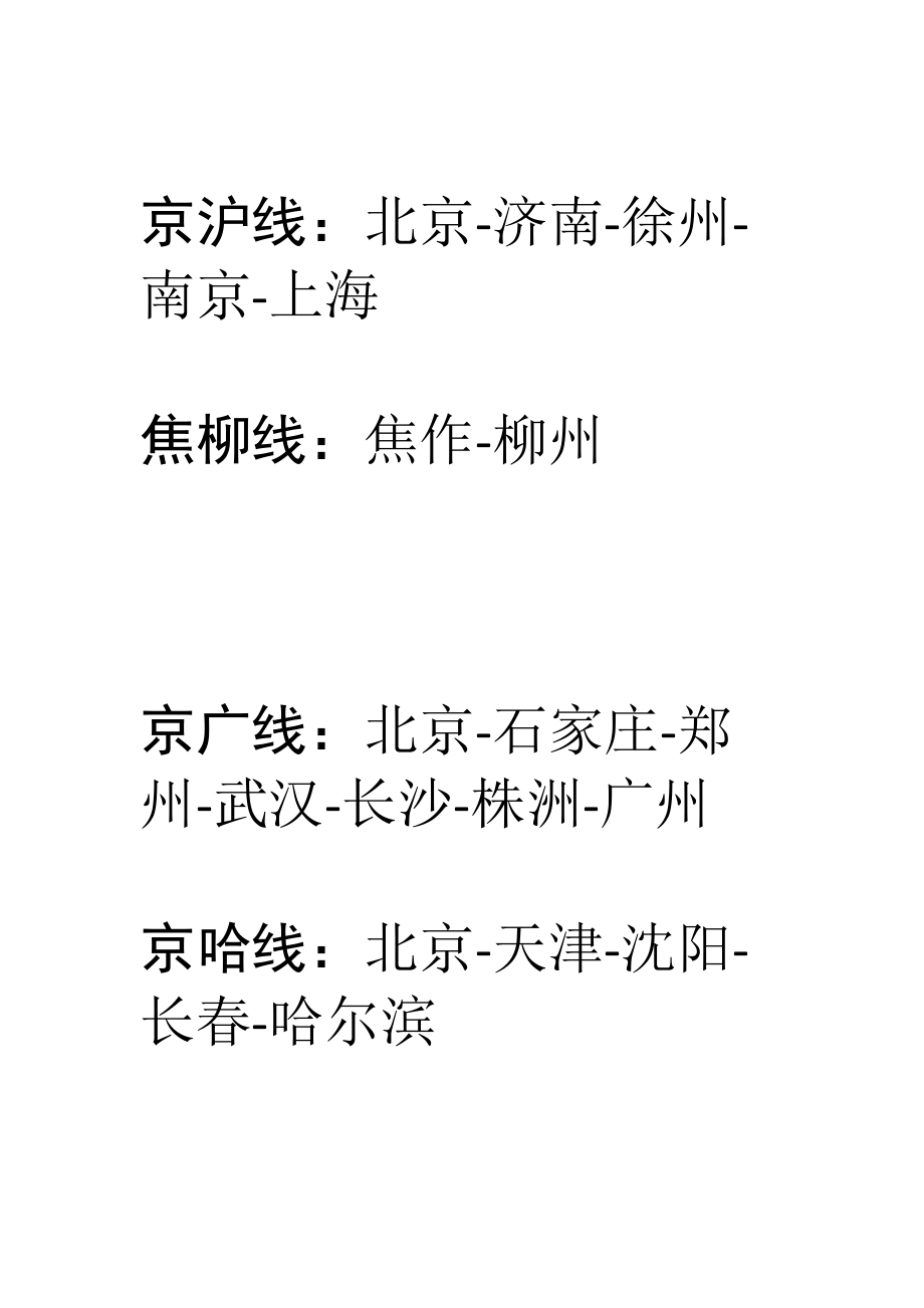 中国铁路干线图空白图-(汇总).doc_第2页