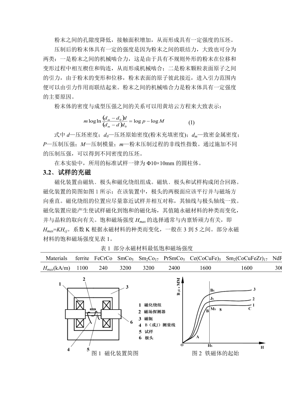 永磁材料磁性能检测分析实验讲义.doc_第3页