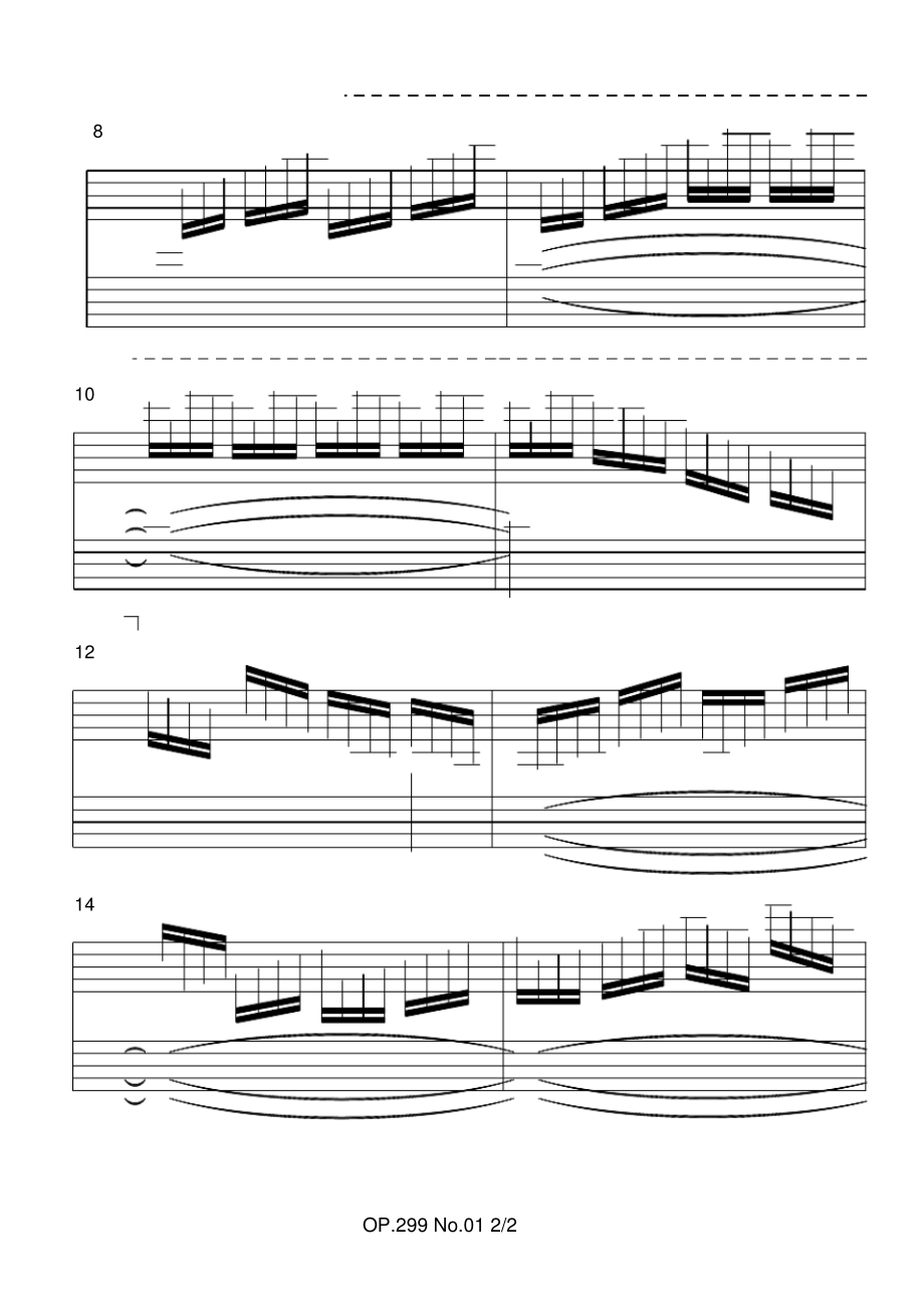 CzernyOp.299.01简五谱符头有数字的五线谱适用新手钢琴谱正谱.pdf_第2页