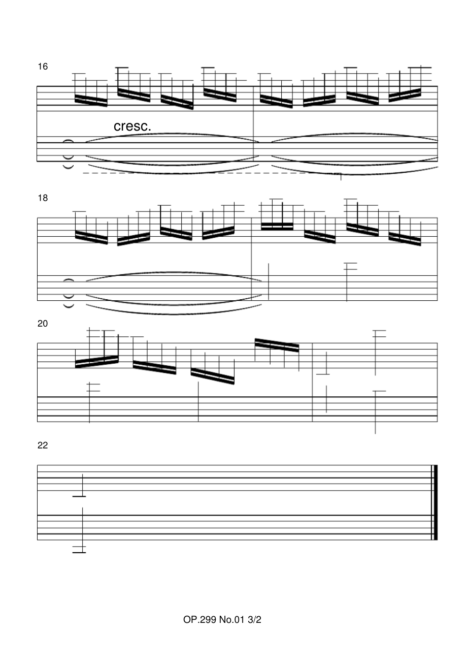 CzernyOp.299.01简五谱符头有数字的五线谱适用新手钢琴谱正谱.pdf_第3页
