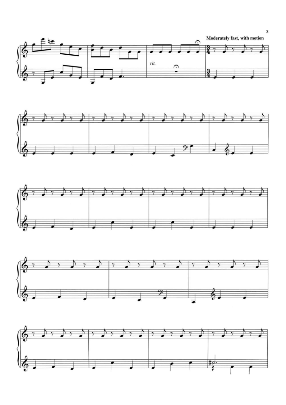 DAWN(傲慢与偏见)原版正谱钢琴谱五线谱乐谱.pdf_第2页