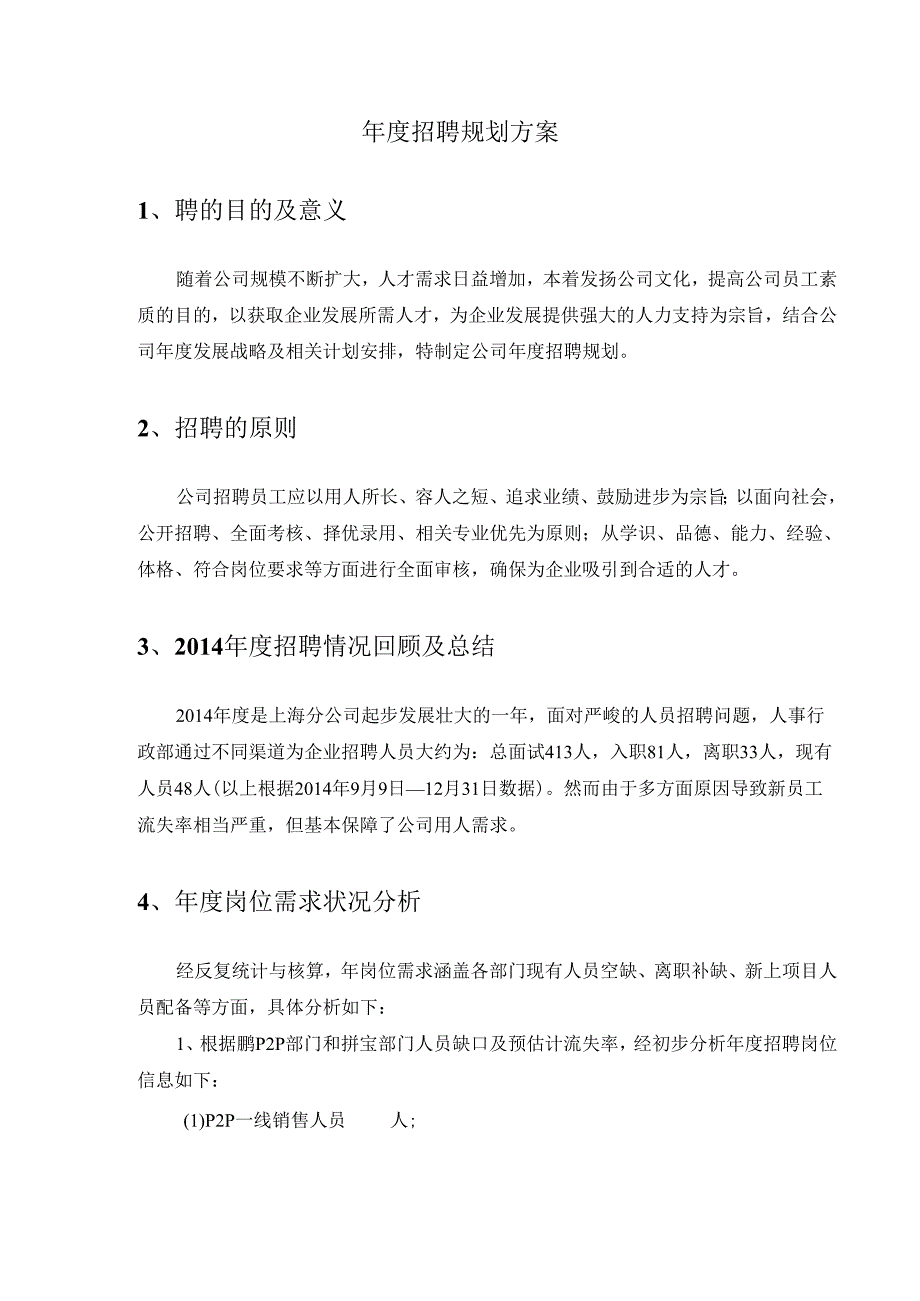 集团公司20XX公司招聘规划方案.docx_第2页