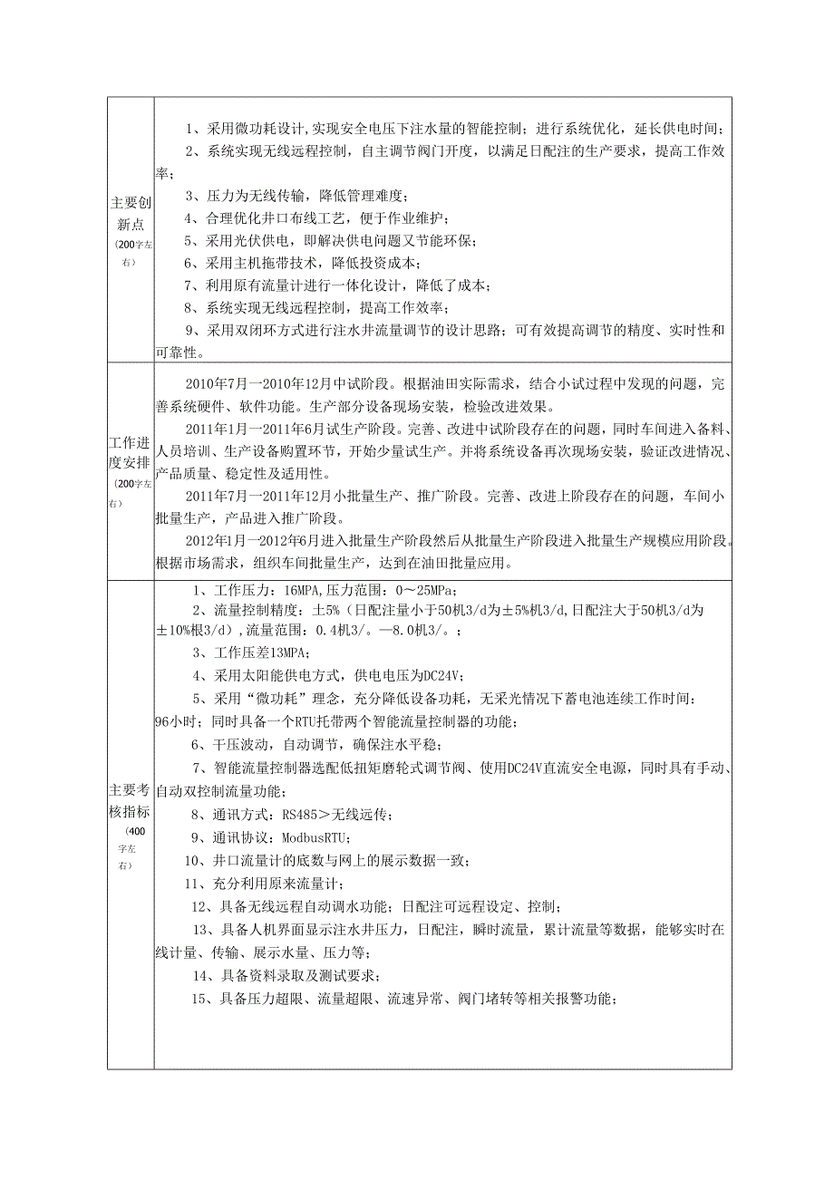 太阳能供电全无线变送器注水井生产参数远程测控系统高新技术企业培育资金项目申.docx_第2页