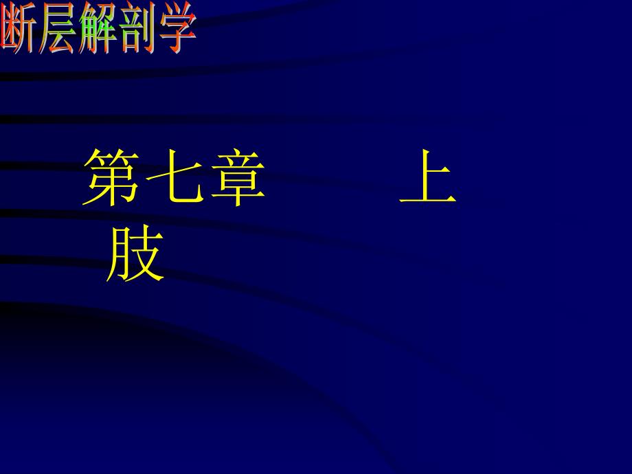 断层解剖学上肢.ppt_第1页
