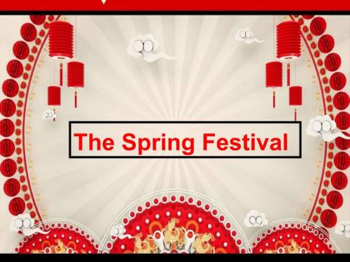 节习俗英文PPT.ppt