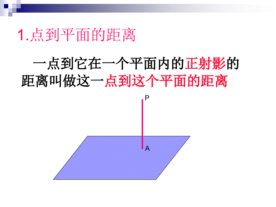 点到平面的距离PPT课件.ppt_第2页