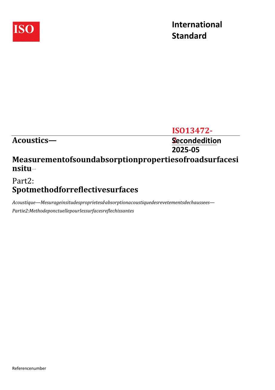 ISO 134722 2025.docx_第1页