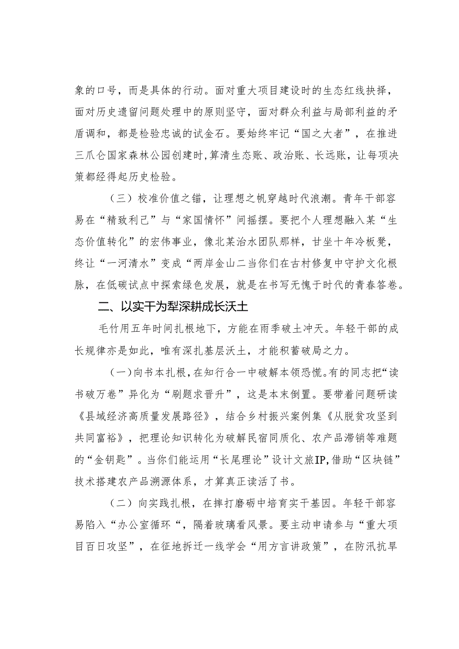 在某某县2025年年轻干部座谈会上的讲话.docx_第2页