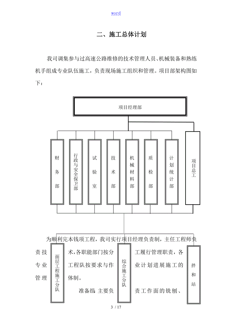 沥青路面修复施工组织方案设计.doc_第3页