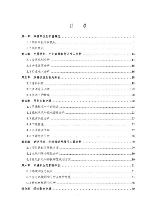 矿产项目立项报告.doc