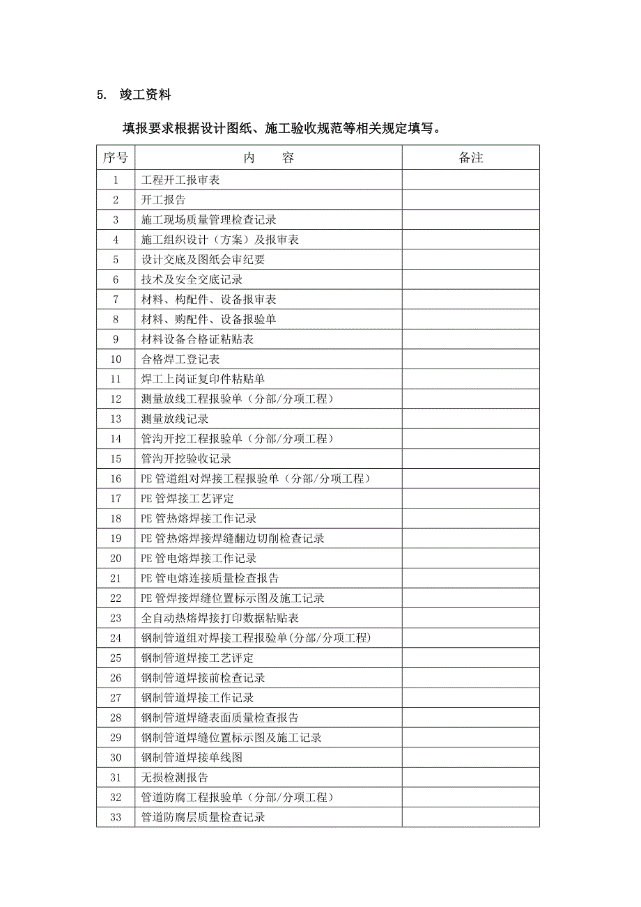 燃气天然气工程结算资料指导书.doc_第2页