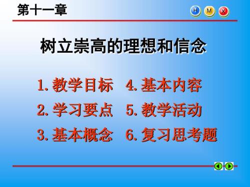 树立崇高理想信念.ppt