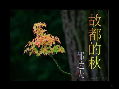 故都的一等奖获奖课件ppt.ppt