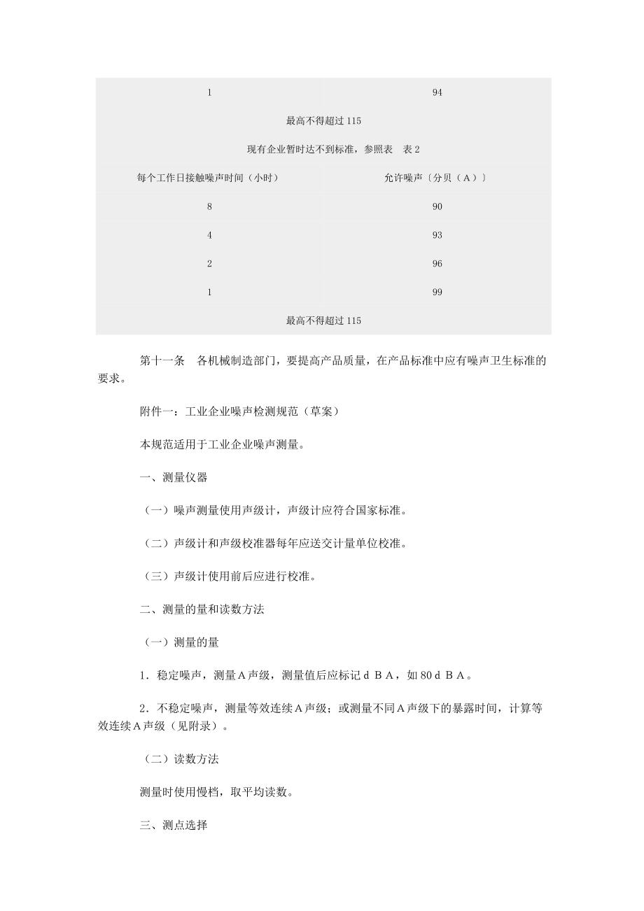工业企业噪声卫生标准试行草案.doc_第2页