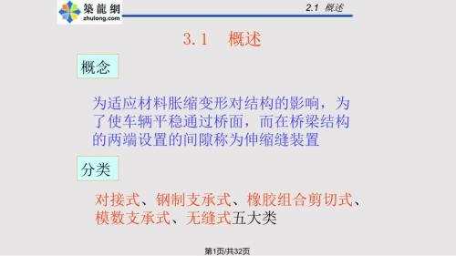 桥梁工程桥面伸缩缝施工讲义PPT课件.pptx
