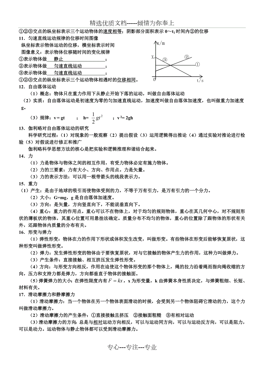 广东学业水平考试物理常考知识点共12页.doc_第2页