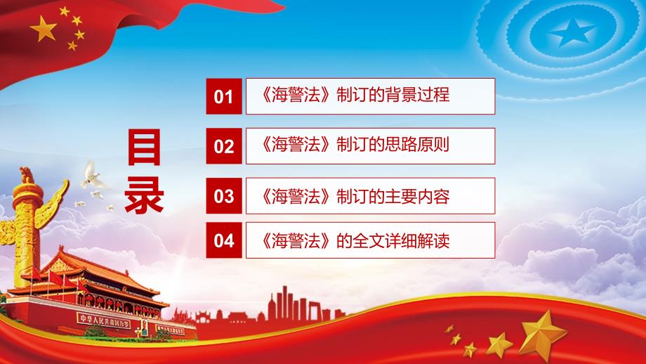 海上维权执法体制的调整和改革2021年新修订的海警法辅导课件.pptx_第3页