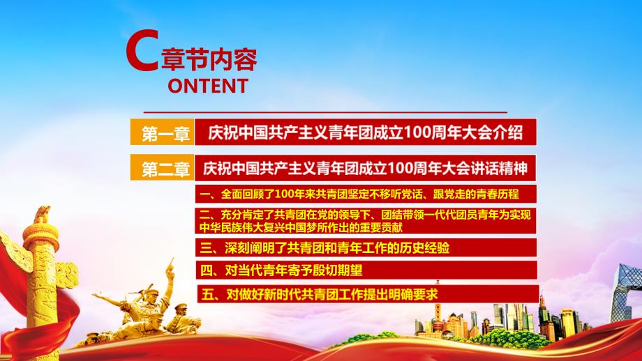 最新建团100周年庆祝中国共青团100周年大会PPT课件.ppt_第3页